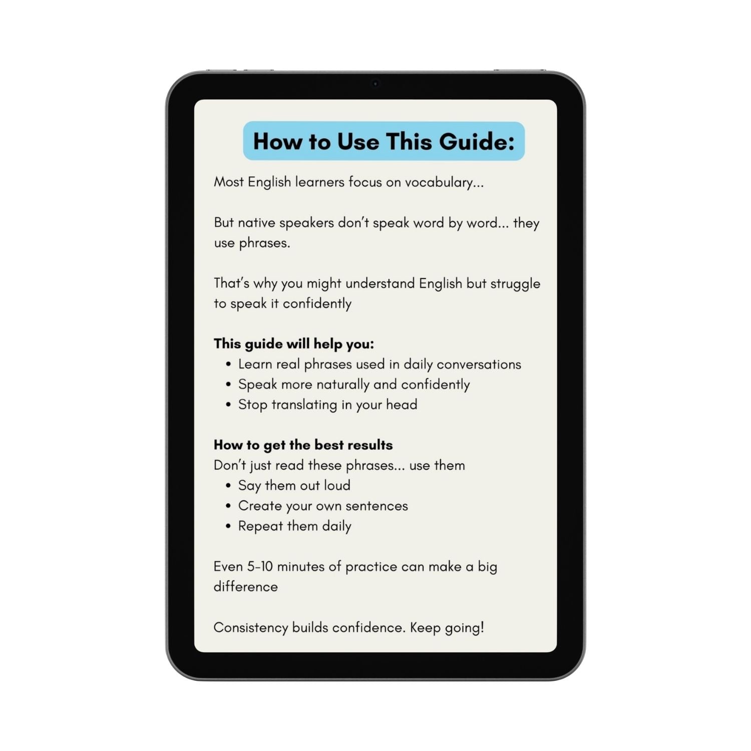 Speak English Naturally: 100 Phrases You Need Daily