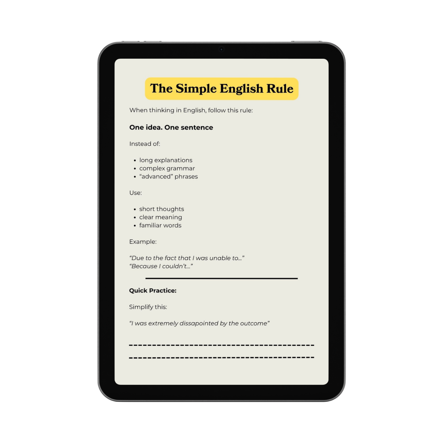 The English Speaking Confidence Guide