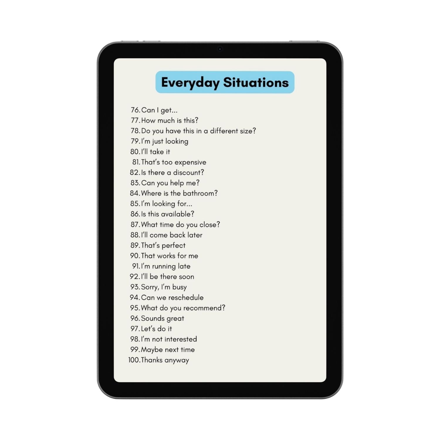 Speak English Naturally: 100 Phrases You Need Daily